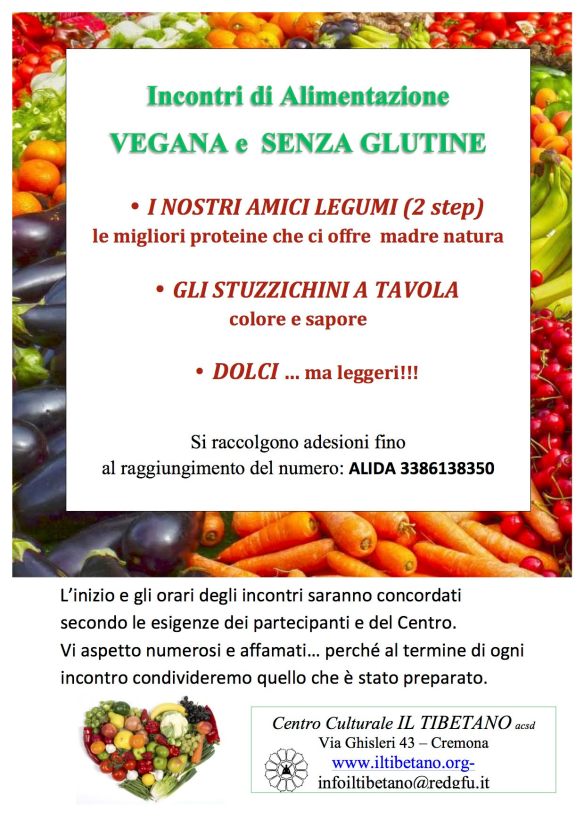 corso di cucina 2017